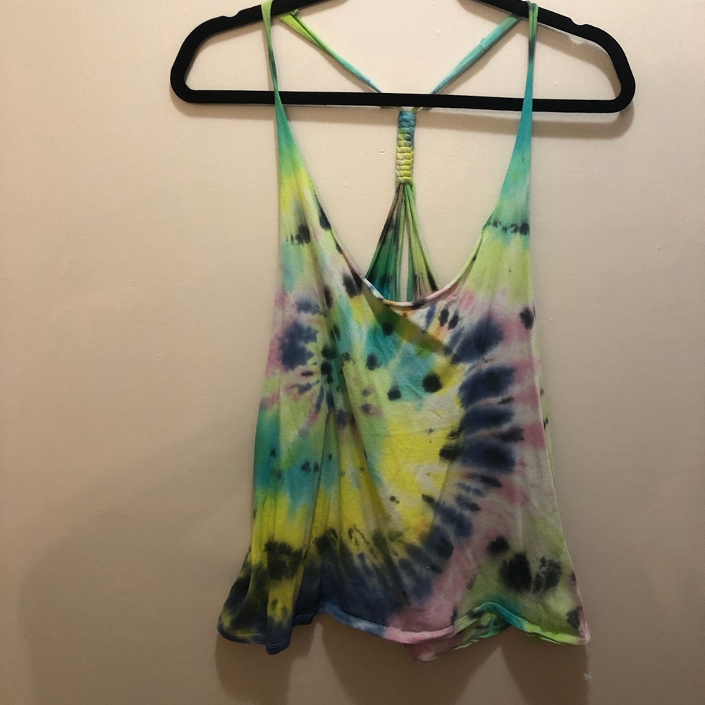 Wet Seal Tie-Dye Tank Top